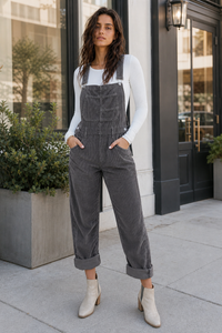 Vintage Denim Overall Jumpsuit