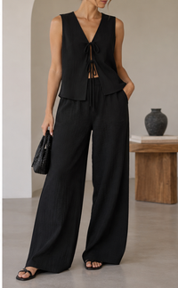 Pantalon Et Haut Sans Manches