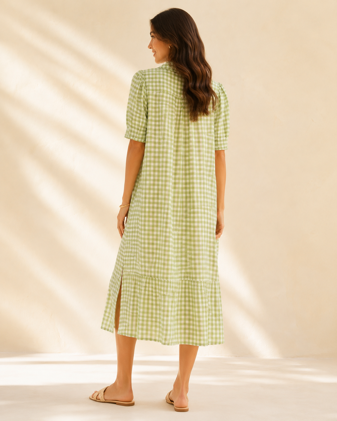 The Gingham Garden Dress