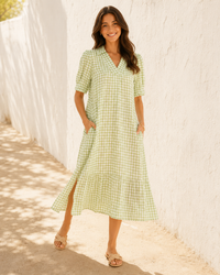 The Gingham Garden Dress